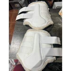 Harrys Horse Protection boots Flextrainer Brushing Boots white Medium